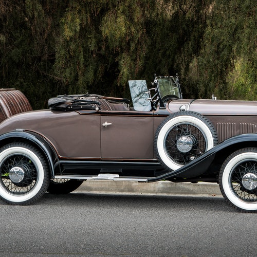 photo of vintage car